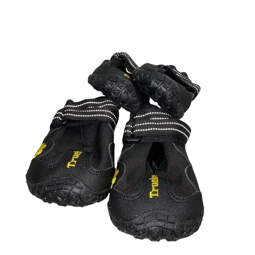 Truelove Dog Shoes Size 7 All Weather Boots Black Set of 4 NWT‎
